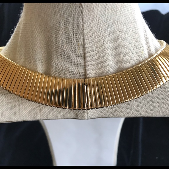 Ciner Vintage Snake Chain Choker Necklace - Picture 2 of 6